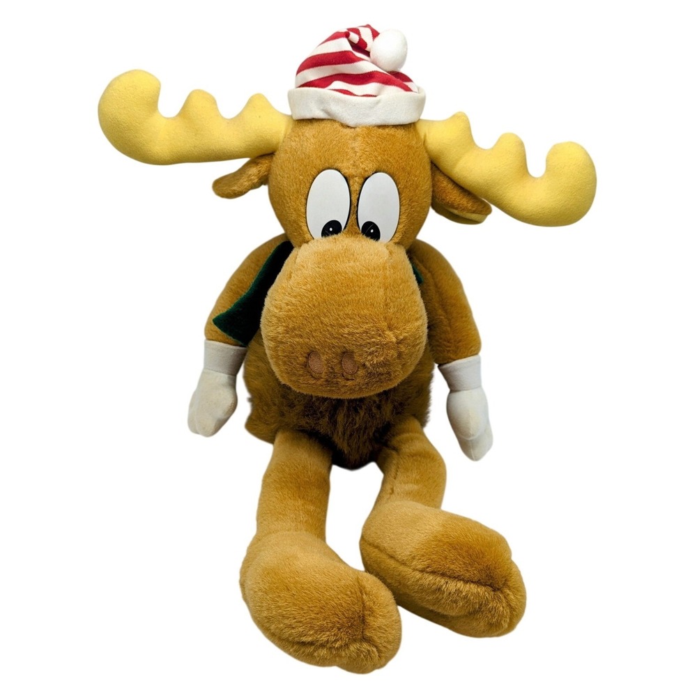 1996 Macy's Christmas Bullwinkle Stuffed Plush 24 inch